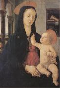 Domenico Ghirlandaio The Virgin and Child (mk05) Spain oil painting artist